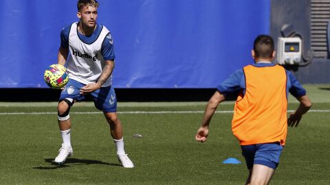 Entrenamiento del M&aacute;laga CF