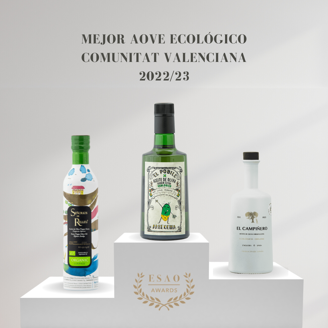 El mejor Aceite de Oliva Virgen Extra Ecológico de la Comunitat es de la provincia de Castelló El mejor Aceite de Oliva Virgen Extra Ecológico de la Comunitat es de la provincia de Castelló