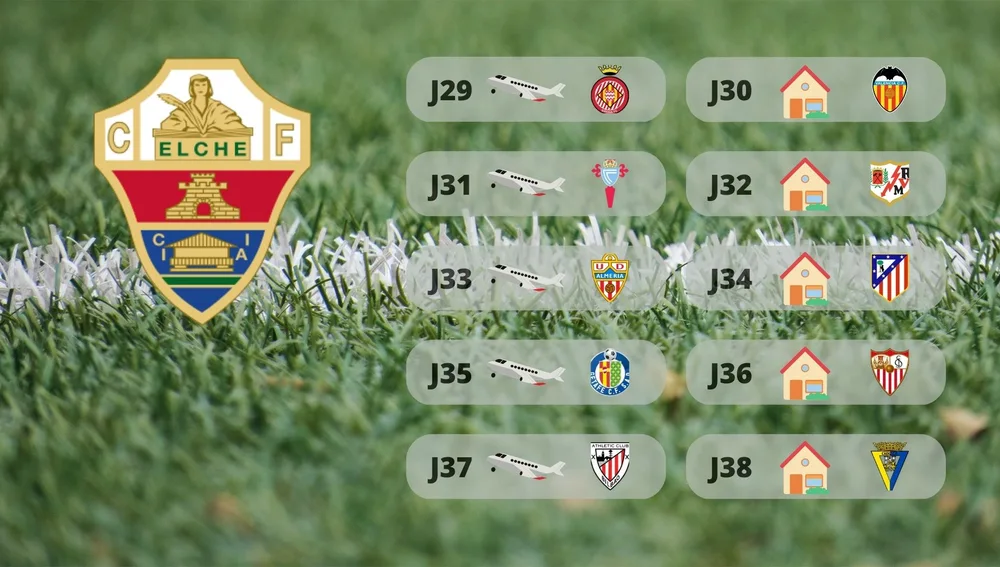 Calendario Elche CF Calendario Elche CF