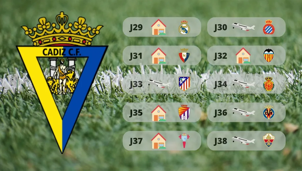 Calendario Cádiz CF Calendario Cádiz CF