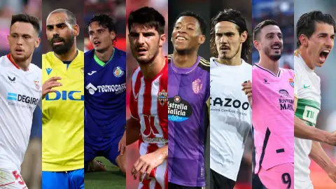 Comienza la recta final de LaLiga con el descenso más apretado de los últimos años Comienza la recta final de LaLiga con el descenso más apretado de los últimos años