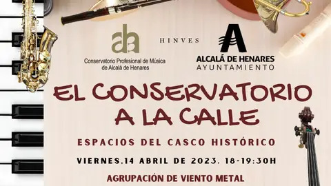 El Conservatorio Profesional de Música de Alcalá de Henares sale hoy a las calles del casco histórico El Conservatorio Profesional de Música de Alcalá de Henares sale hoy a las calles del casco histórico