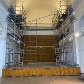 Trabajos de restauración de la Casa de la Cultura de Quart de les Valls Trabajos de restauración de la Casa de la Cultura de Quart de les Valls
