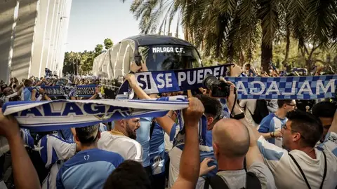 Recibimiento al Málaga CF Recibimiento al Málaga CF