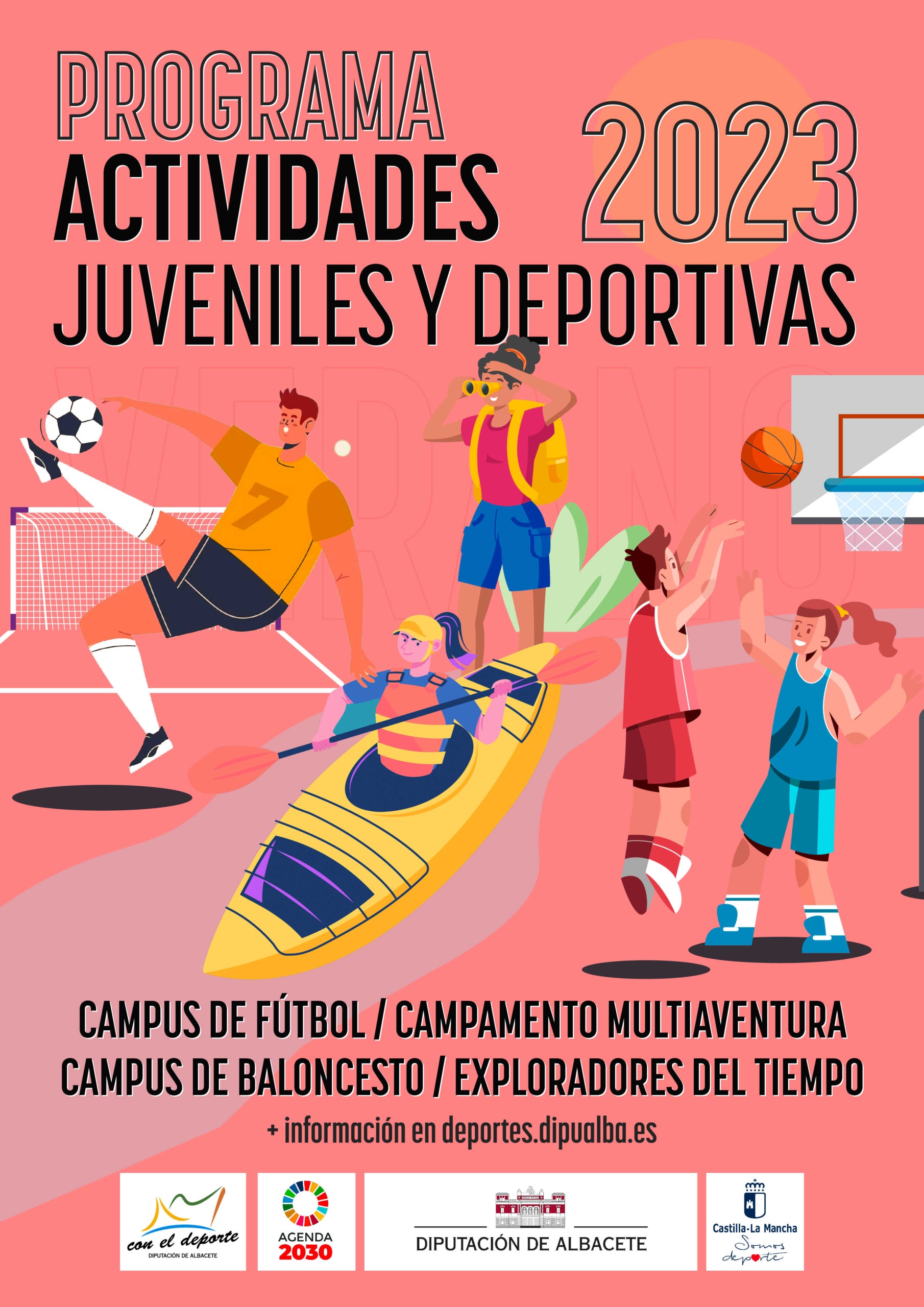 Abierto el plazo de solicitud de los Campamentos de Verano de la Diputación de Albacete Abierto el plazo de solicitud de los Campamentos de Verano de la Diputación de Albacete