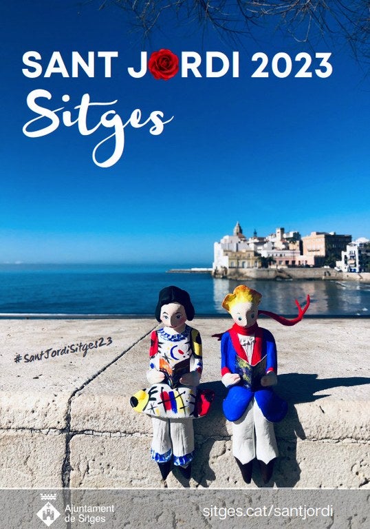 Sitges celebrarà el Sant Jordi amb una àmplia programació cultural al llarg de tota la setmana Sitges celebrarà el Sant Jordi amb una àmplia programació cultural al llarg de tota la setmana