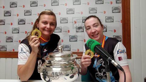 Viviana Delgado y Carolina Mu&ntilde;oz