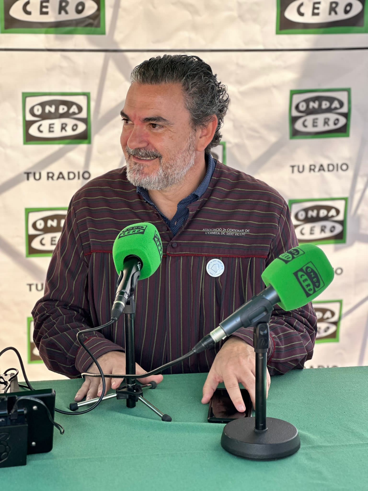 Vicente Arques, alcalde de L'Alfàs del Pi: "La ermita es un punto de confluencia y hermandad" Vicente Arques, alcalde de L'Alfàs del Pi: "La ermita es un punto de confluencia y hermandad"