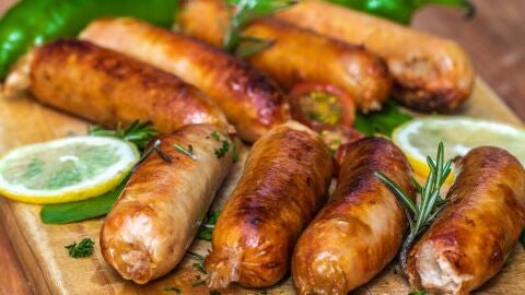 Imagen de archivo de unas salchichas