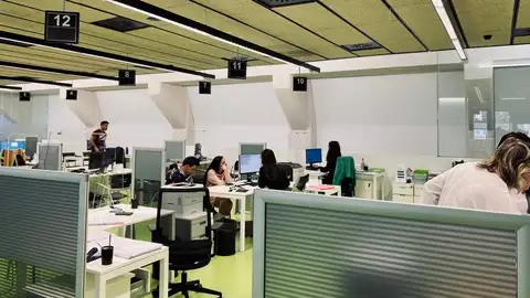 Oficina de Hacienda Navarra en la calle Esquiroz de Pamplona/Iruña Declaración de la Renta presencial