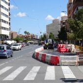 Obras Rotonda Avenida País Valencià La Vila Joiosa