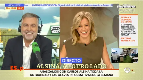 Alsina con Susanna Griso MÁS DE UNO