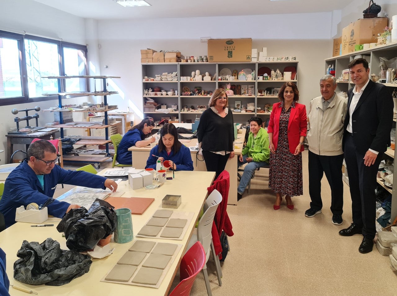 Los miembros de ATADI, mantenedores de las fiestas de La Vaquilla Los miembros de ATADI, mantenedores de las fiestas de La Vaquilla