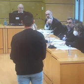 Una de las personas que hoy han testificado en el juicio Una de las personas que hoy han testificado en el juicio