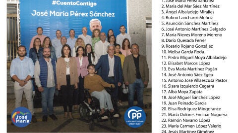 La lista electoral del PP de Pilar de la Horadada integra a ocho de los concejales actuales