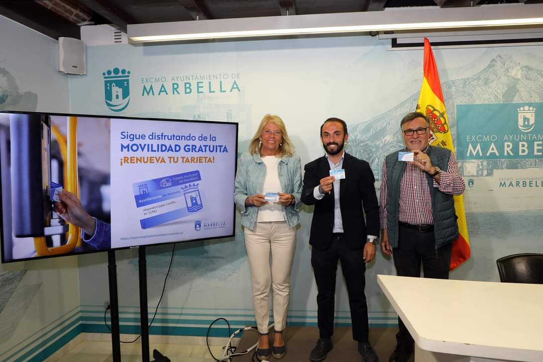 Los usuarios de los autobuses de Marbella podrán renovar la tarjeta de movilidad de manera telemática Los usuarios de los autobuses de Marbella podrán renovar la tarjeta de movilidad de manera telemática