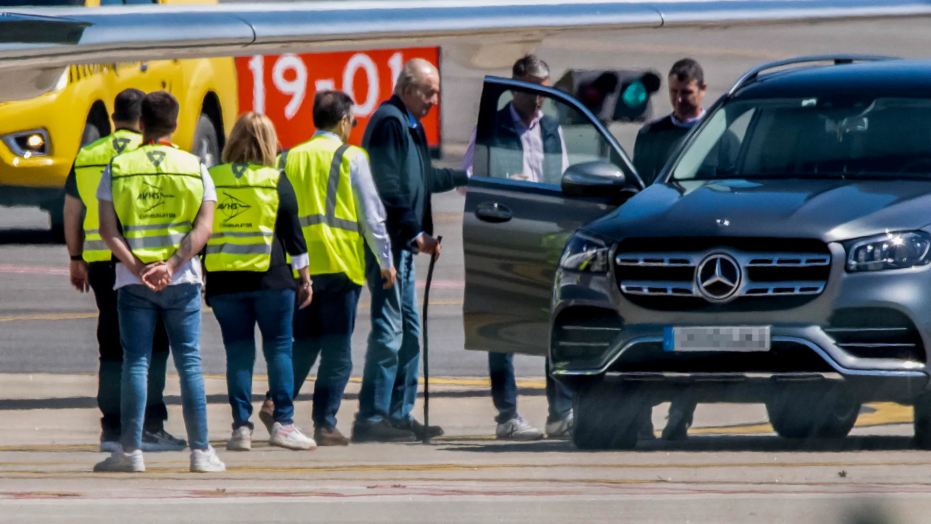 El rey Juan Carlos llega a España El rey Juan Carlos llega a España