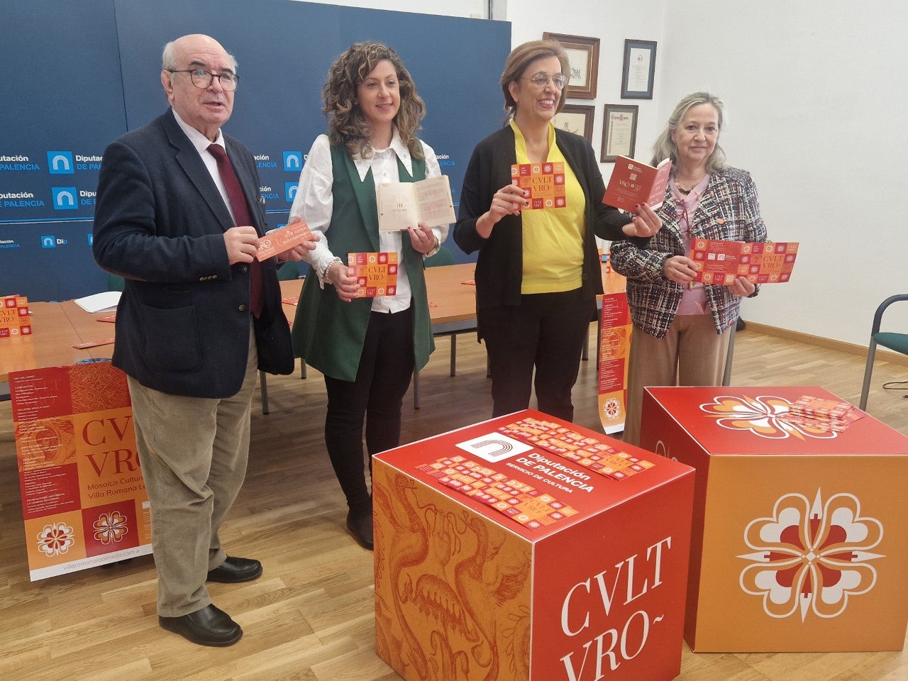 La Diputación de Palencia presenta la programación ‘CVLTVRO’ de la Villa Romana La Olmeda La Diputación de Palencia presenta la programación ‘CVLTVRO’ de la Villa Romana La Olmeda