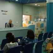 Rueda de prensa celebrada en la UCA Rueda de prensa celebrada en la UCA