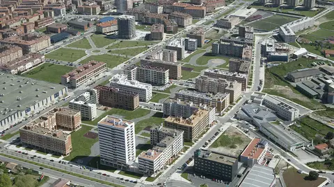 Montevil Barrio del sur de Gijón