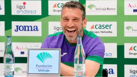Ibon Navarro, entrenador de Unicaja Ibon Navarro, entrenador de Unicaja