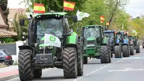 Tractorada en Guadalajara Tractorada en Guadalajara