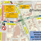Plano acceso principal Feria Plano acceso principal Feria