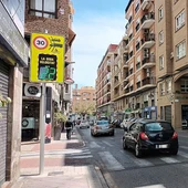 Imagen de archivo de la calle Ángel de Elche. Imagen de archivo de la calle Ángel de Elche.
