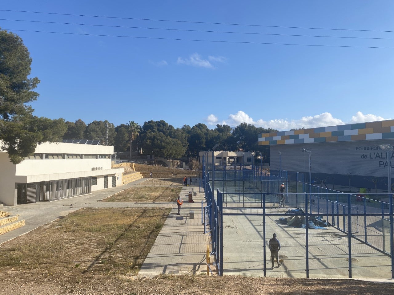 L'Alfàs actúa sobre la zona de pistas de Pádel del Pau Gasol con tres proyectos simultáneos L'Alfàs actúa sobre la zona de pistas de Pádel del Pau Gasol con tres proyectos simultáneos