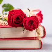 Rosas y libros