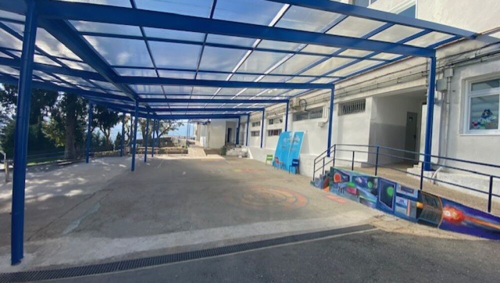 Patio exterior del Sek-Atlántico