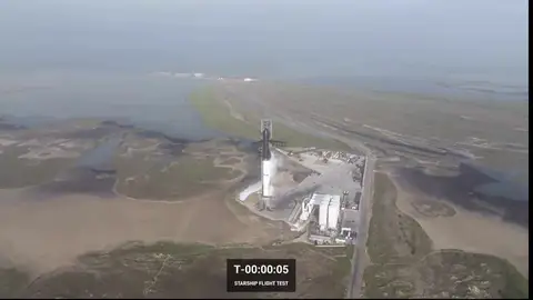Explota el cohete Starship de SpaceX tras realizar su despegue con éxito