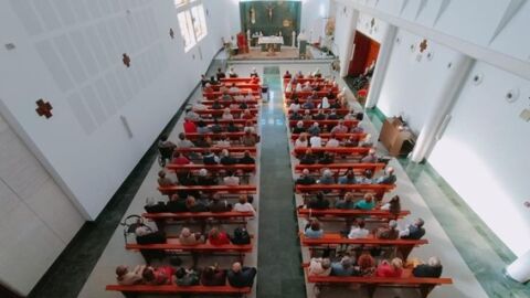 Acto Apoyo religiosas Santa Marta