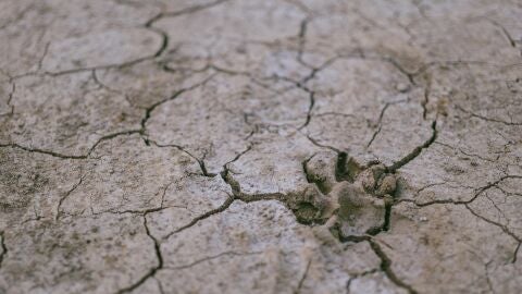 Imagen de archivo de suelo seco
