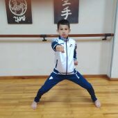 Daniel Miguez, karateka del Club Karate do Shotokan Chazarra de Elche.