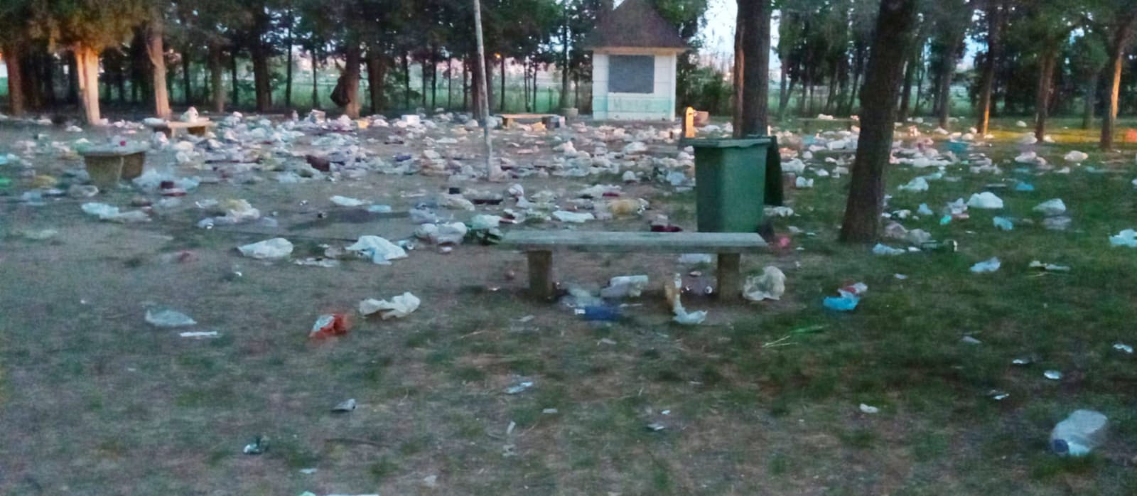 El Ayuntamiento de Huesca denuncia la falta de civismo tras una fiesta universitaria El Ayuntamiento de Huesca denuncia la falta de civismo tras una fiesta universitaria