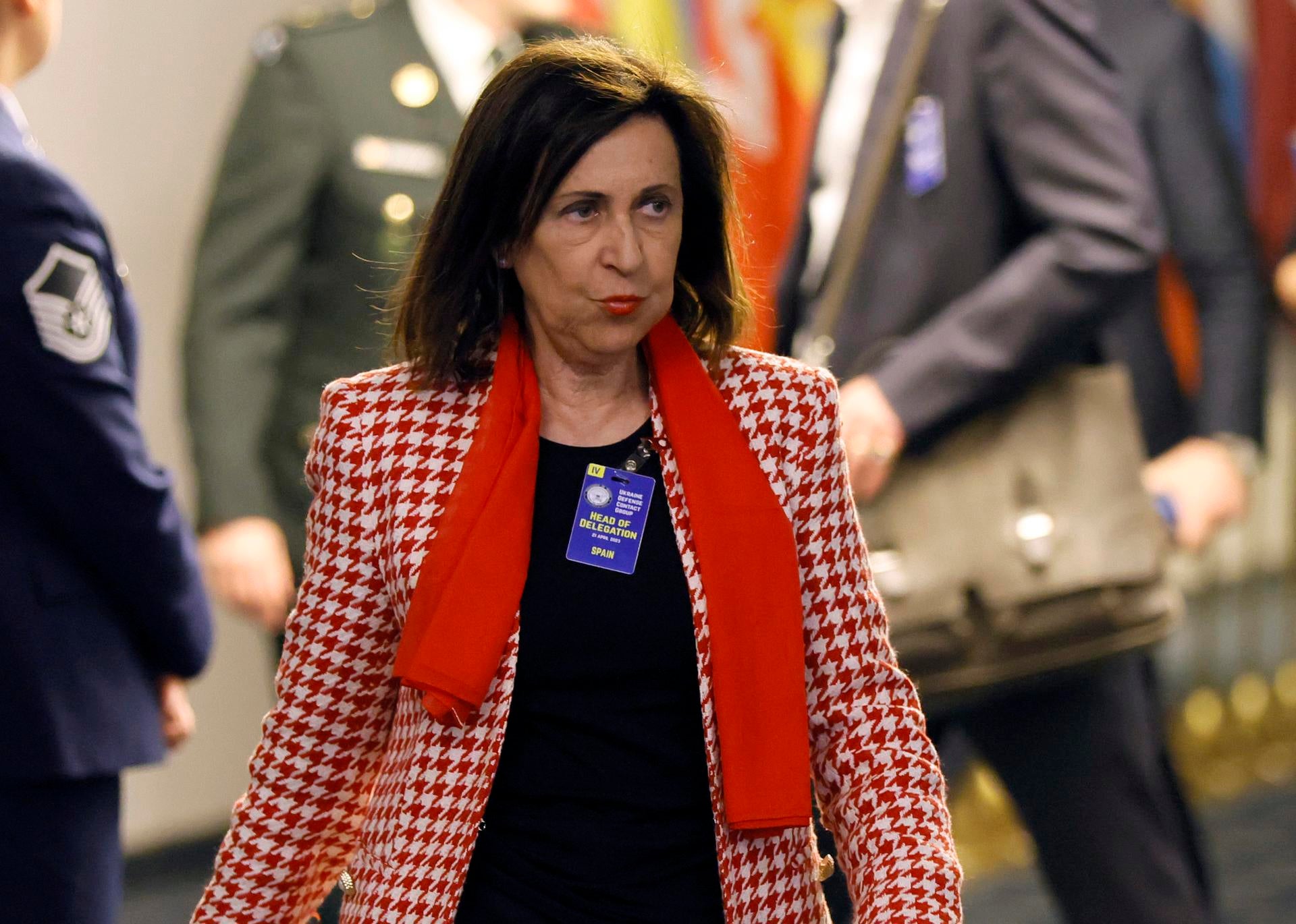 Margarita Robles reivindica el desbloqueo de la Operación Campamento frente a la "especulación" del PP Margarita Robles reivindica el desbloqueo de la Operación Campamento frente a la "especulación" del PP