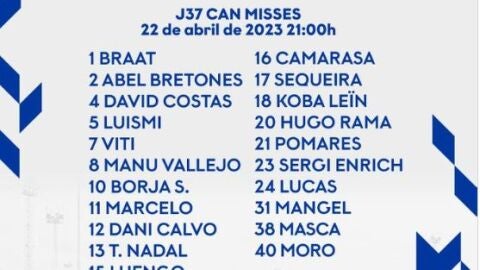 Convocatoria del oviedo para Ibiza