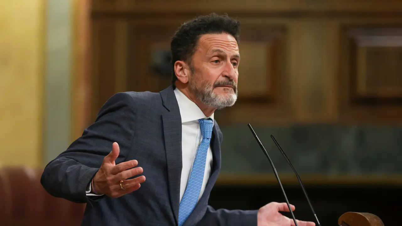 Edmundo Bal, en una sesión plenaria del Congreso de los Diputados.