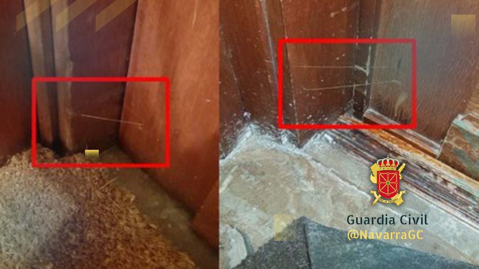Telas de araña para entrar a robar en casa Telas de araña para entrar a robar en casa