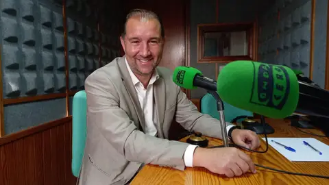 Nacho Andrés, presidente de la SD Portmany Nacho Andrés, presidente de la SD Portmany