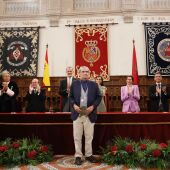 Rafael Cadenas recoge el Premio Cervantes en el Paraninfo de la Universidad de Alcalá