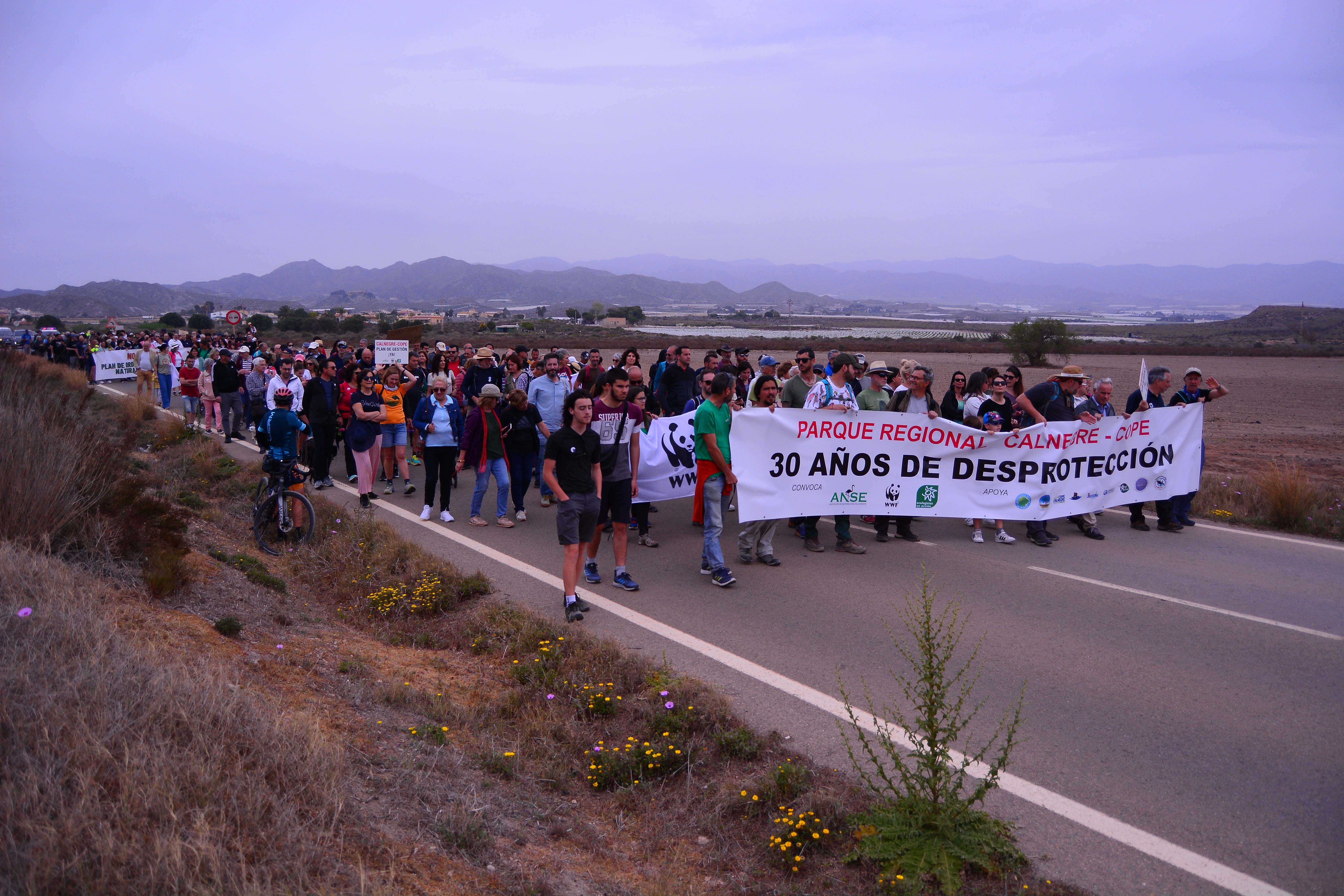 ANSE, Ecologistas en Acción y WWF denuncian 30 años de desprotección en Parque de Calnegre y Cabo Cope ANSE, Ecologistas en Acción y WWF denuncian 30 años de desprotección en Parque de Calnegre y Cabo Cope