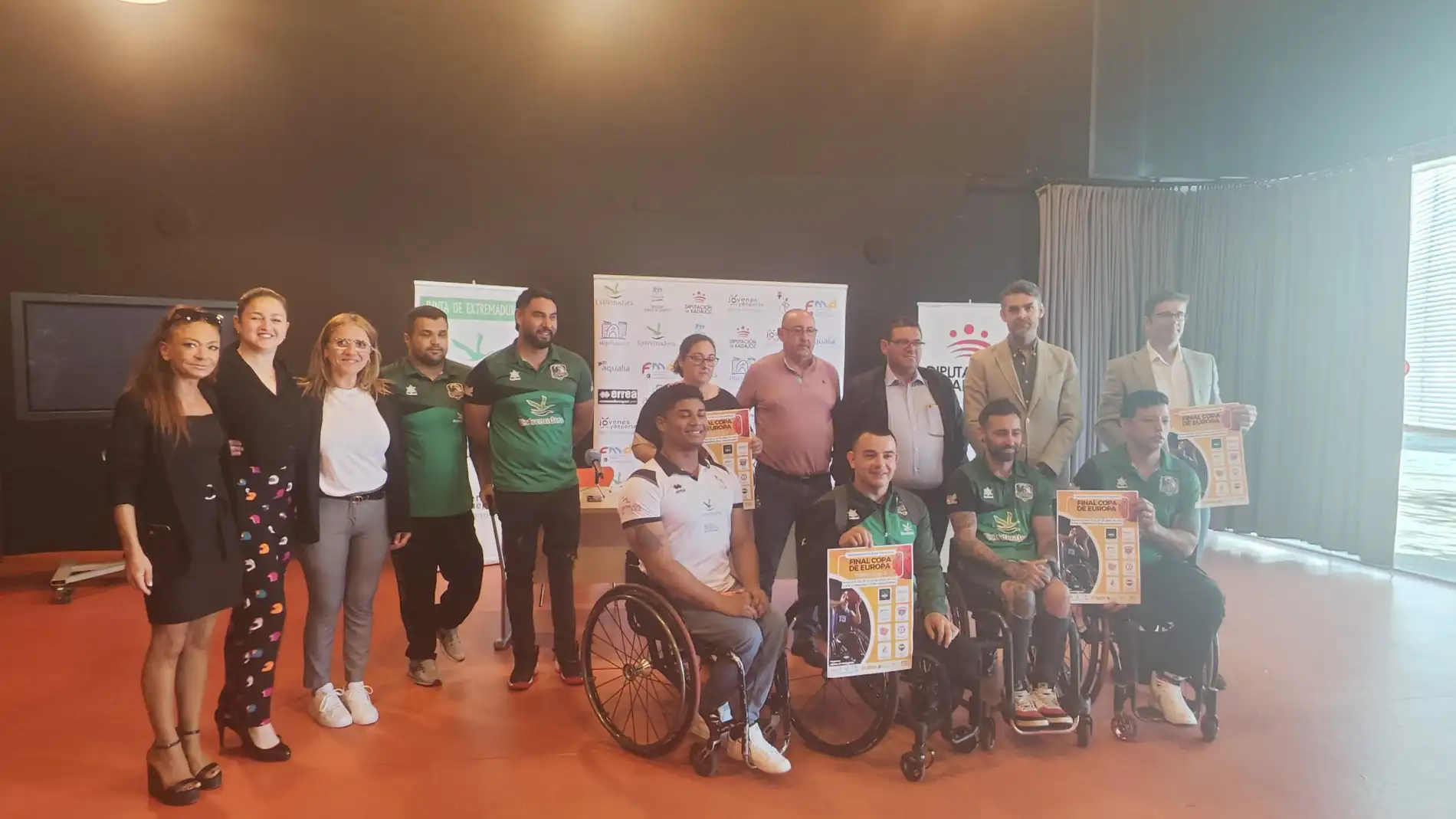 La Copa de Europa de Baloncesto en Silla de Ruedas llega a Badajoz el próximo fin de semana