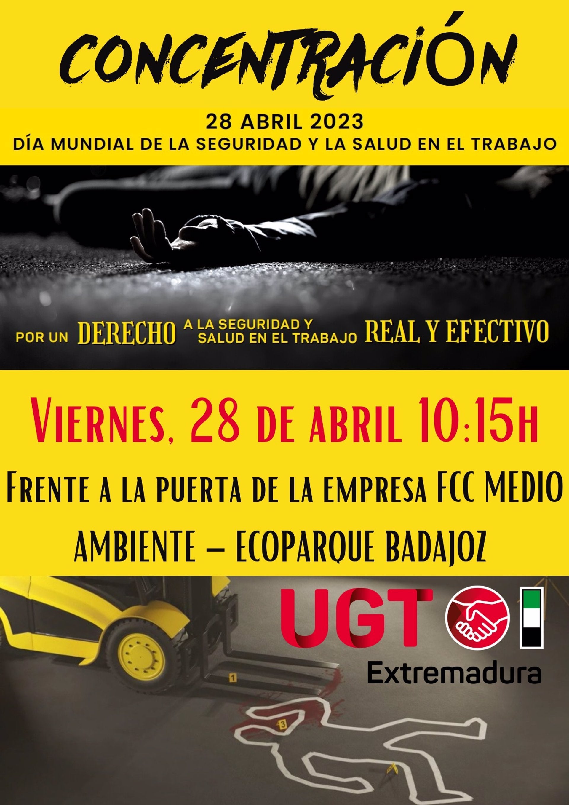 En 2022 se produjeron en Extremadura más de 23.300 accidentes laborales, 24 de ellos mortales En 2022 se produjeron en Extremadura más de 23.300 accidentes laborales, 24 de ellos mortales