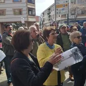 Concentración que los vecinos convocaron en marzo Concentración que los vecinos convocaron en marzo