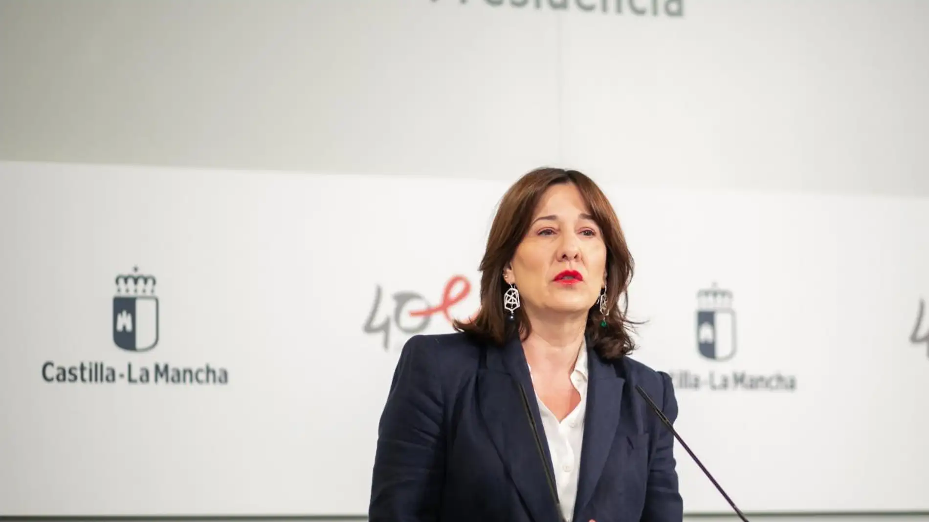 Blanca Fernández, portavoz del Gobierno Regional