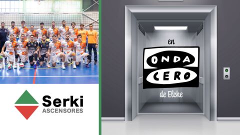 El voleibol, protagonista en la secci&oacute;n 'Sube con Ascensores Serki'.