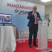 Candidato PSOE a la alcaldía de Manzanares, Julián Nieva