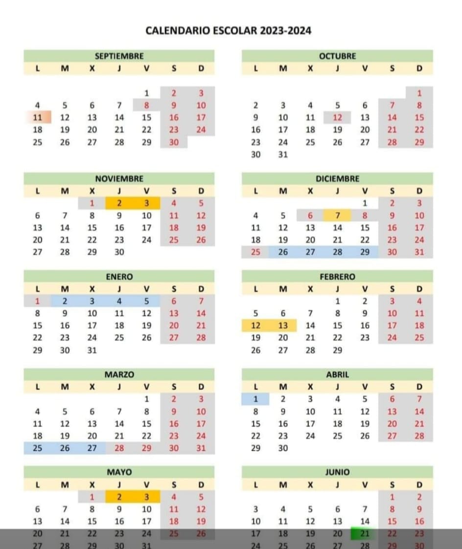 El curso escolar en Asturias comienza el 11 de septiembre El curso escolar en Asturias comienza el 11 de septiembre
